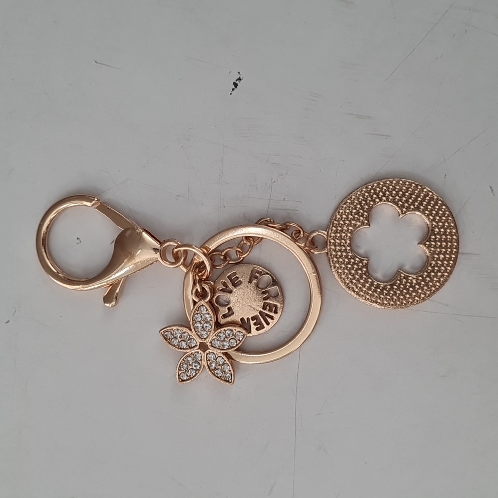 GOLD KEYCHAIN or BAG CHARM